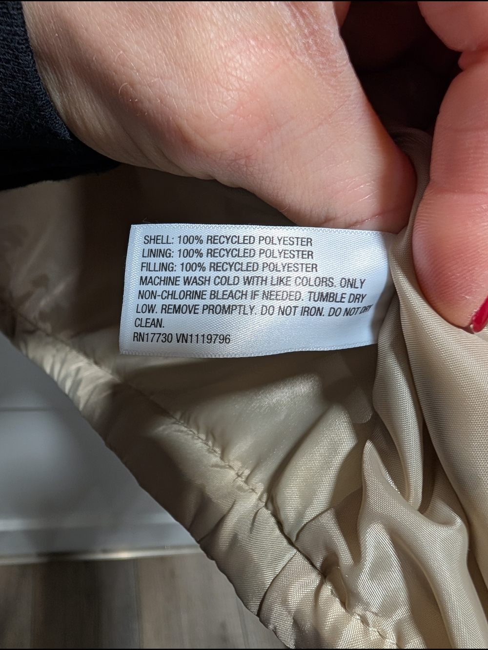 Goodfellow & Co Quilted Vest in Light Beige - Picture 5 of 5